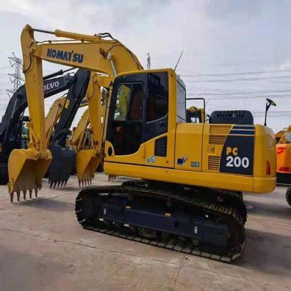 2017 komatsu pc200 pc200-8 pc200-7 japan backhoe shovel excavator in ...