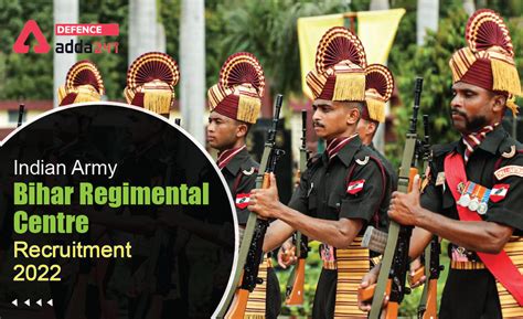 Indian Army Bihar Regimental Centre Recruitment 2022