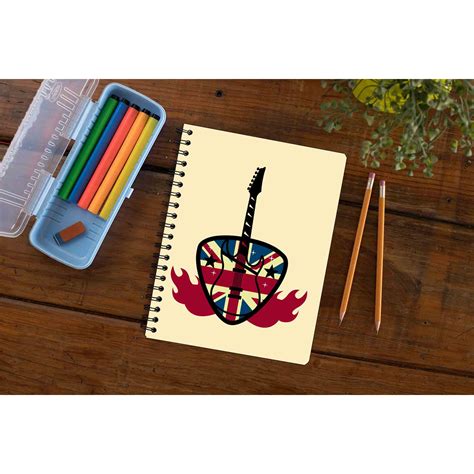 Buy Def Leppard Notebook - Guitar Art at Rs. 50 OFF 🤑 – The Banyan Tee