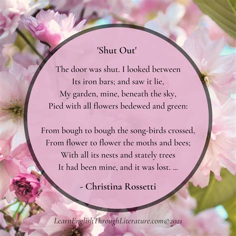 Lesson #181: Remembering a lost paradise: Christina Rossetti's Poem ...
