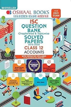 Oswaal ISC Question Bank Chapterwise & Topicwise Solved Papers ...