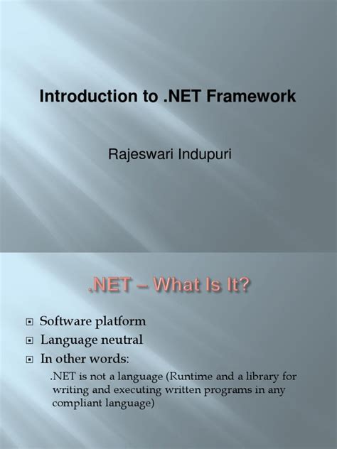 Image result for Net Framework Part 1