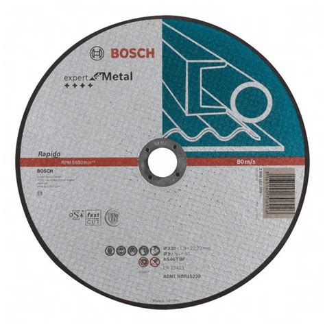 Bosch Trennscheibe gerade Expert for Metal Rapido AS 46 T BF 230 mm 1,9 ...