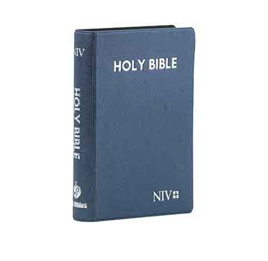 NIV Compact Pearl Vinyl Blue – BibleStore