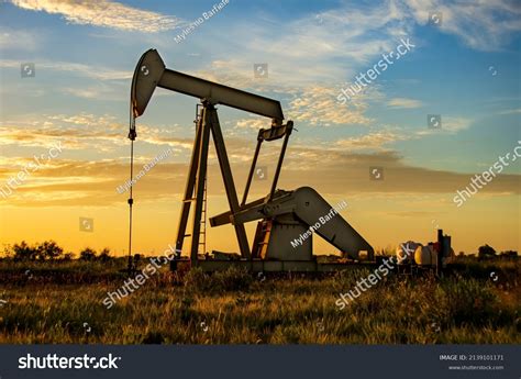 Oil Derricks In Texas
