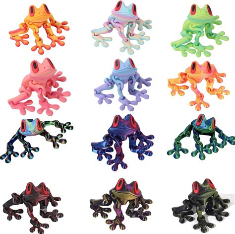 Amazon.com: Magnetic Frog Toy, 3D Printed Magnet Frog, Realistic ...