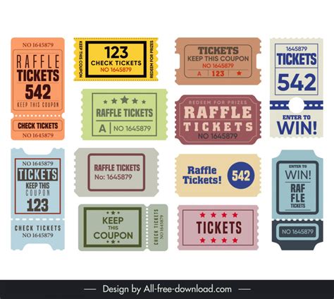 Free Clipart Of A Ticket