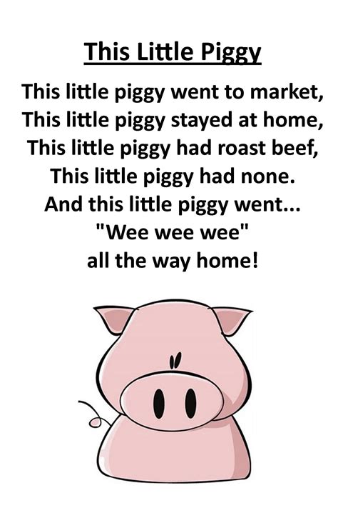 Three Little Pigs Nursery Rhyme Words - Letter Words Unleashed