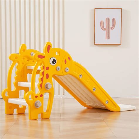 MERITplay Toddler Slide with Basketball Hoop for India | Ubuy