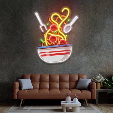 Spaghetti LED Neon Sign Light Pop Art – The MB Store