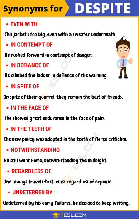 70+ Synonyms for "Despite" with Examples | Another Word for “Despite ...