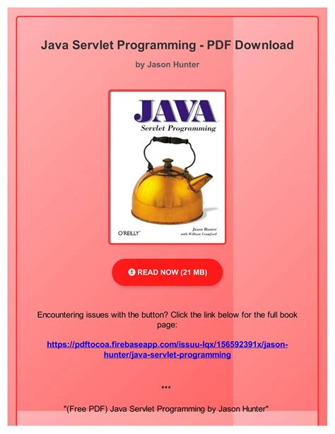 Image result for Java Servlet Programming PDF