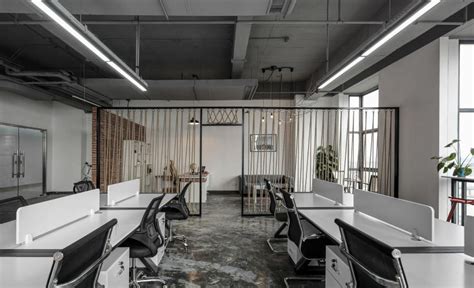 浦东新区500平创意办公空间设计实景_筑砺装饰公司