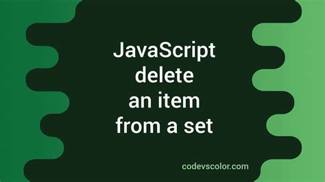 Delete JavaScript 的图像结果