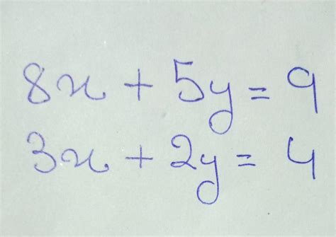 How to solve this sum this is Linear Simultaneous equation please solve ...