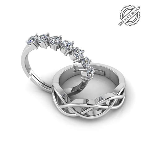 Silver Rings Online 💍 70% Off Buy Now - MissHighness.com – Page 3 ...
