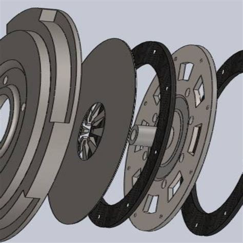 Image result for Clutch Assembly Exploded View