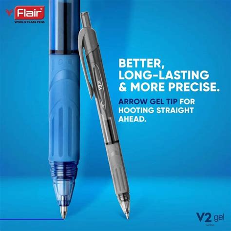 Flair V2 Gel Pen - SCOOBOO - Flair