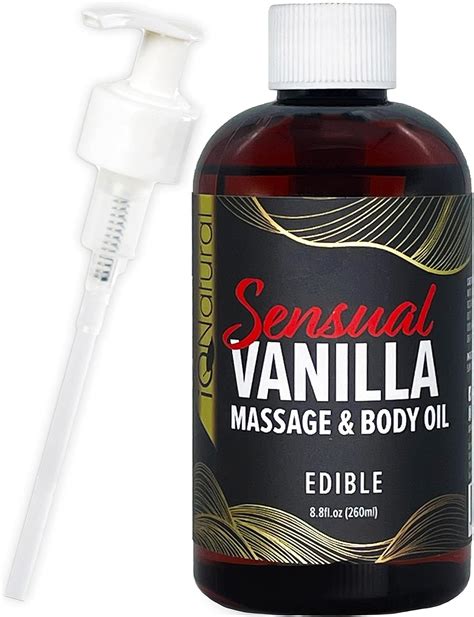 Amazon.com: IQ Natural Edible Massage Oil for Couples Sexual Massage Therapy, Body Oils for ...
