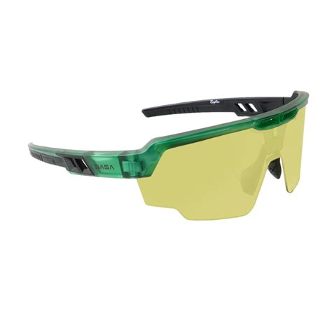 SASA Raptor Transcluent Green Frame Lens Night Vision Sports Sunglasse ...