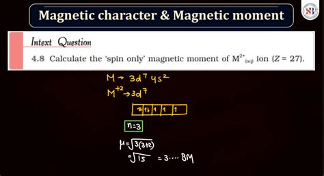 D Block - Standard Reduction Potential Trends, Magnetic Nature ...