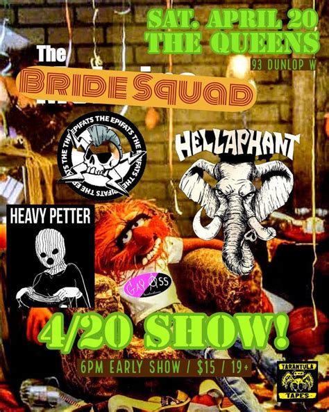 Gay-Ass 420 Show with the Epifats/Hellaphant/Heavy Petter and Bride ...
