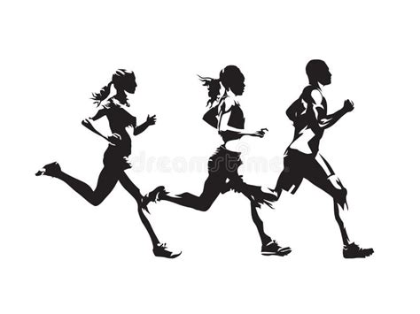 Cross Country Running Stock Illustrations - 1,053 Cross Country Running ...