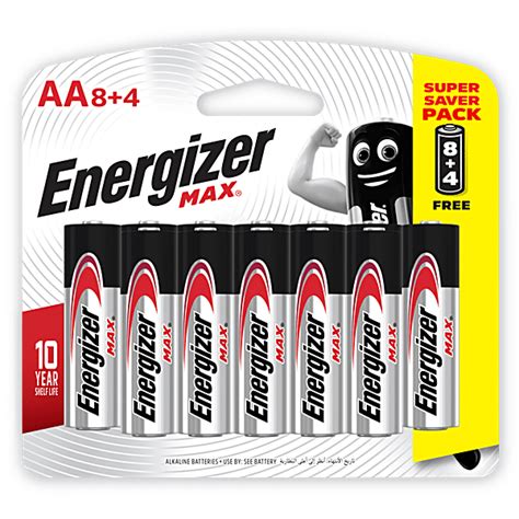 Buy Energizer Max Alkaline Battery - AA, 1.5 V Online at Best Price of ...