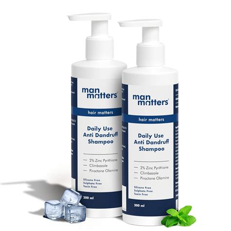 Buy Man Matters Daily Use Anti Dandruff Shampoo (400ml) | pH 5.5 ...