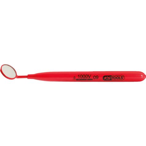 Sökspegel med skyddsisolering, 21 mm, 175 mm | Pincetter / speglar ...