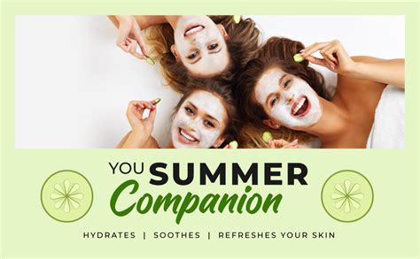 VCare Cucumber Moisturizing Cream for Oily and Dry Skin Men and Women ...