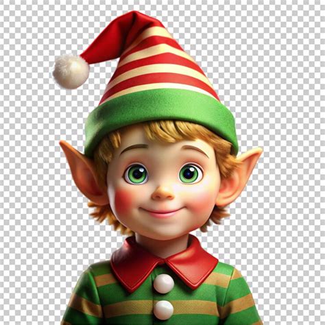 Little christmas character | Premium AI-generated PSD