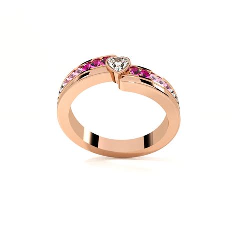 Petal glow Rose Gold 925 Silver Ring – PALMONAS