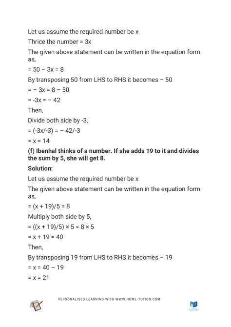 Image result for NCERT Class 7 Maths Simple Equations