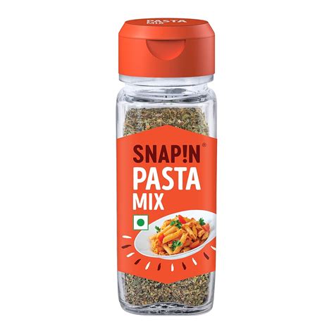 Snapin Pasta Mix (Bottle, Pack of 2, 50g) : Amazon.in: Grocery ...
