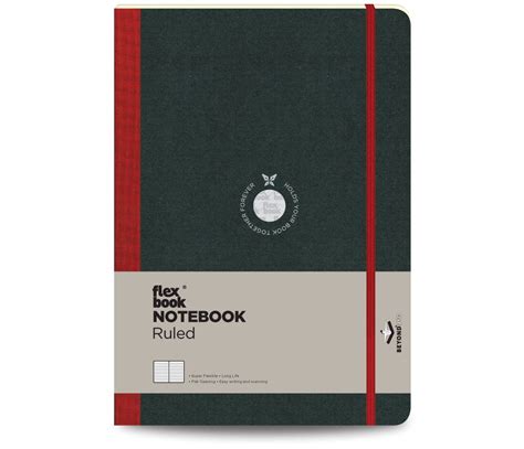 Flexbook | Flex Global | Red | Ruled | Large – AARCAAI