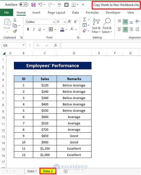 How to Add Multiple Sheets in a Workbook 的图像结果