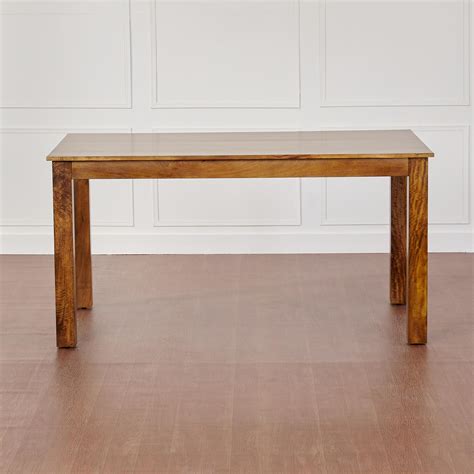 Buy Adana Mango Wood 6-Seater Dining Table - Brown from Home Centre at ...
