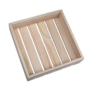 Timberz Wooden Gift Basket, Empty Gift Hamper Basket for Gifting ...