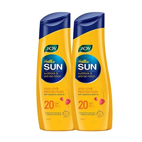 [Apply coupon] Joy Anti Tan Sunscreen Body Lotion with SPF 20 PA++ ...