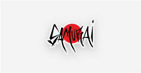Samurai (Clear) by Culture Pot Stickers | Clear stickers | Sticker Mule ...
