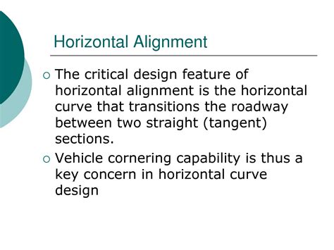 Image result for Horizontal Curve Design