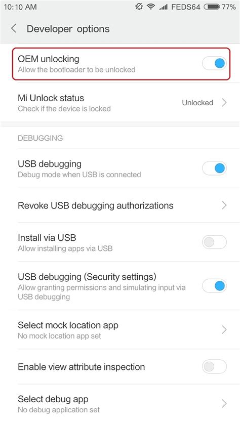Unlock Redmi Note 4 Bootloader 的图像结果