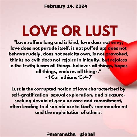 Jonathan Asogbon on LinkedIn: Love vs Lust Today, as we celebrate love ...