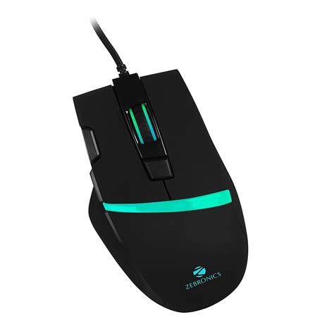 Zebronics Zeb Tempest - Premium USB Gaming Mouse with 7 Buttons, Upto ...