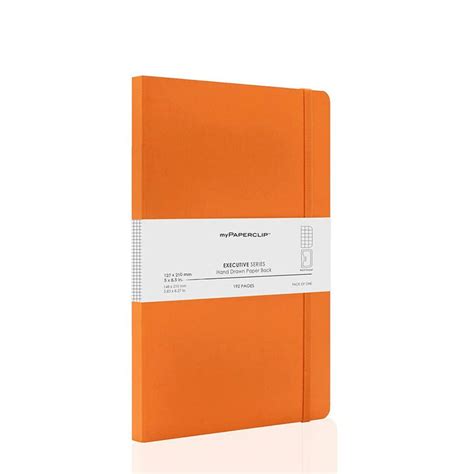 Mypaperclip Executive Series Notebook, A5 148x 210mm -Ruled – SCOOBOO