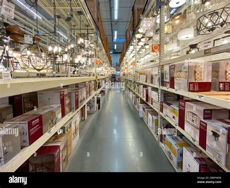 Home Depot Lighting Aisle