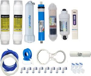Remino Complete Ro purifier filter service kit of 100 GPD membrane ...