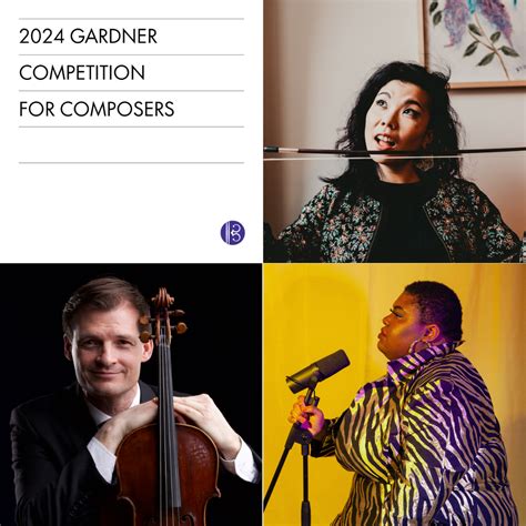 Thanks to our 2024 Gardner Competition for Composers Judges! - Welcome ...