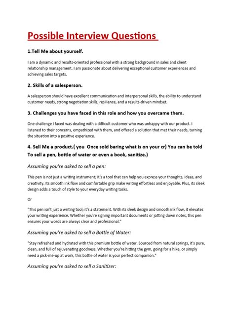 Interview Questions and Answers PDF 的图像结果